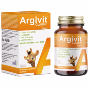 قرص مولتی ویتامین Argivit مدل Classic مناسب کودکان ۳ سال به بالا