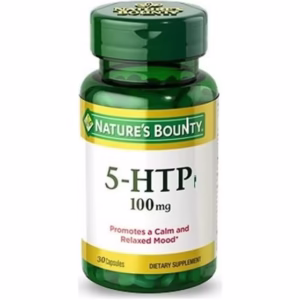 5-هیدروکسی تریپتوفان نیچرز بونتی 30 عدد Natures Bounty 5 Htp 100 Mg 30 Kapsül