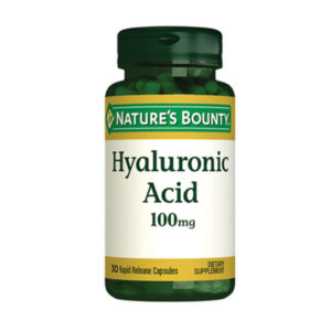 هیلارونیک اسید 100میلی گرم 30 عددی نیچرز بونتیHyaluronic Acid NATURES BOUNTY 100 mg