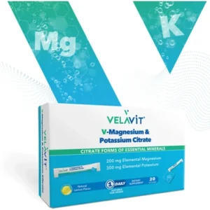 VELAVIT V-MAGNESIUM & POTASSIUM CITRATE 20 SASE