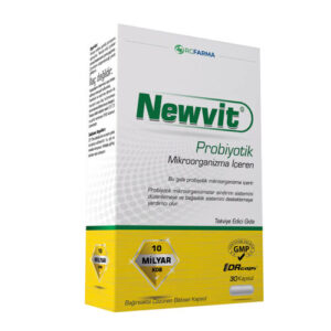 کپسول 30 عددی پروبیوتیک  NEWVIT PROBIYOTIK 30 KAPSU