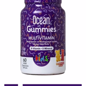 قرص سافت 60 مولتی ویتامین Gummies برند Ocean(اقیانوس)