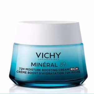 کرم مرطوب کننده مرطوب کننده 72 ساعته Mineral 89 Rich VICHY