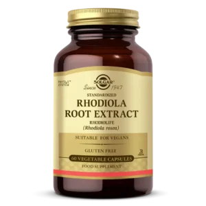 کپسول و مکمل عصاره ریشه رودیولا exp 2028 Rhodiola Root Extract سولگار 60 عددیSOLGAR