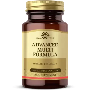 مولتی ویتامین ادونس مولتی فرمولا Advanced Multi Formula سولگار60 عددی SOLGAR ADVANCED MULTI FORMULA 60 KAPSUL