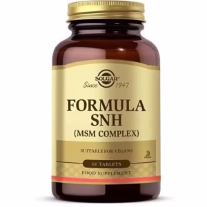 تقویت پوست، مو و ناخن 60تایی سولگار exp 2028FORMULA SNH MSM  COPPLEX 60 KAPSUL SOLGAR