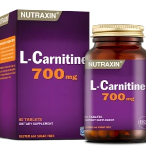 ال-کارنیتین 60 قرصNUTRAXIN L-CARNITINE 700 MG 60 TABLET