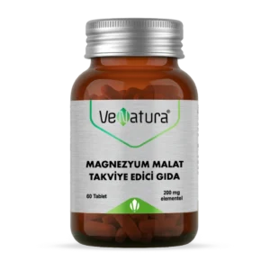 منیزیم مالاتVENATURA MAGNEZYUM MALAT 200 MG 60 TABLET