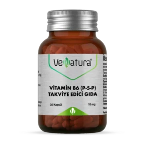 ویتامین ب6 وناتورا   VENATURA VITAMIN B6 (P-5-P) 10 MG 30 KAPSU