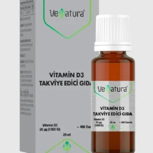 VENATURA VITAMIN D3 ORAL DAMLA 20 M
