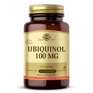 کپسول یوبی کینول Ubiquinol exp2028 سولگار 100 میلیگرم 50 عددی