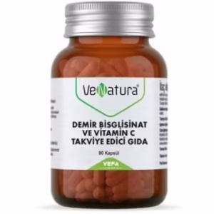 آهن بیس گلیسینات ویتامین ث وناتورا  venatura demir bisglisinat &vitamin c