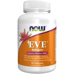 مولتی ویتامین زنانه ناو فودز مدل EVE ظرفیت ۹۰ عدد NOW EVE 90 Softgels