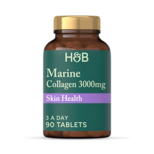 ۹۰ قرص کلاژن دریایی هالند اند بارت به همراه ویتامین  Marine Collagen 3000mg 90 tab ...H&B هالند و برت C