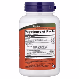 سوپر آنزیم ناو (۹۰عددی)NOW Super EnzymesNOW Foods, Super Enzymes, 90 Capsules