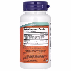 تری کرومیوم، ۵۰۰ میکروگرم، ۹۰ کپسول گیاهی شرکت NOW Foods،  NOW Foods, Tri-Chromium, 500 mcg