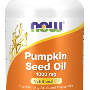 سافت‌ژل روغن تخمه کدو ۱۰۰۰ میلی‌گرمی100عددی Pumpkin Seed Oil 1000 mg Softgels برند NOW