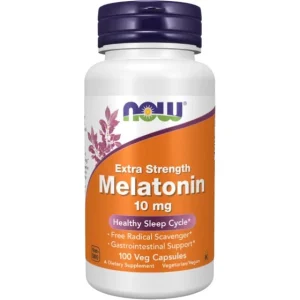 ملاتونین ناو (100عددی) بهبود عملکرد مغز و خواب Now Melatonin