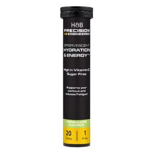 قرص جوشان لیمو و لیموترش، آبرسانی و انرژی،  20 عدد هالند و برتHydration & Energy 20 EFF...H&B